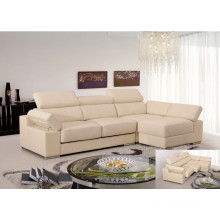 Living Room Genuine Leather Sofa (858)